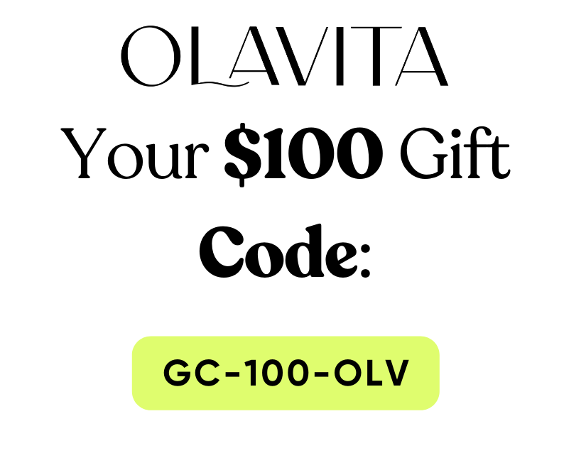 YOUR 100 GIFT CODE GC 100 OLV Olavita your-100-gift-code-gc-100-olv-olavita